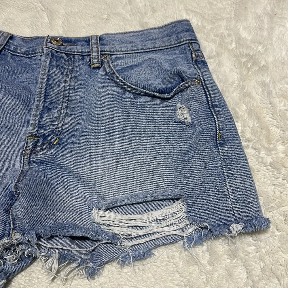 Free People | size 27 | cut off shorts - Picture 2 of 6